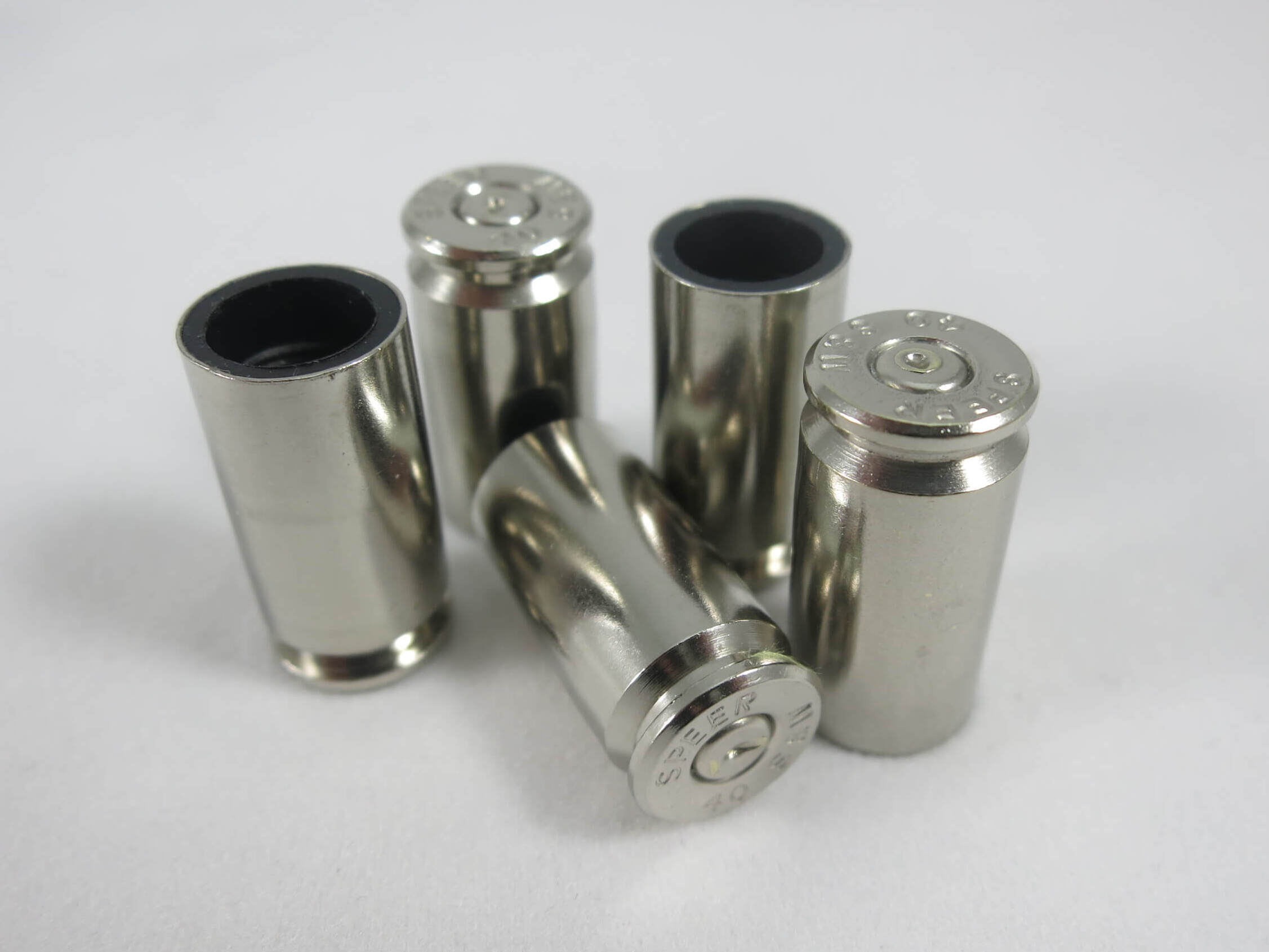 40 S&W nickel case tire valve cap-2