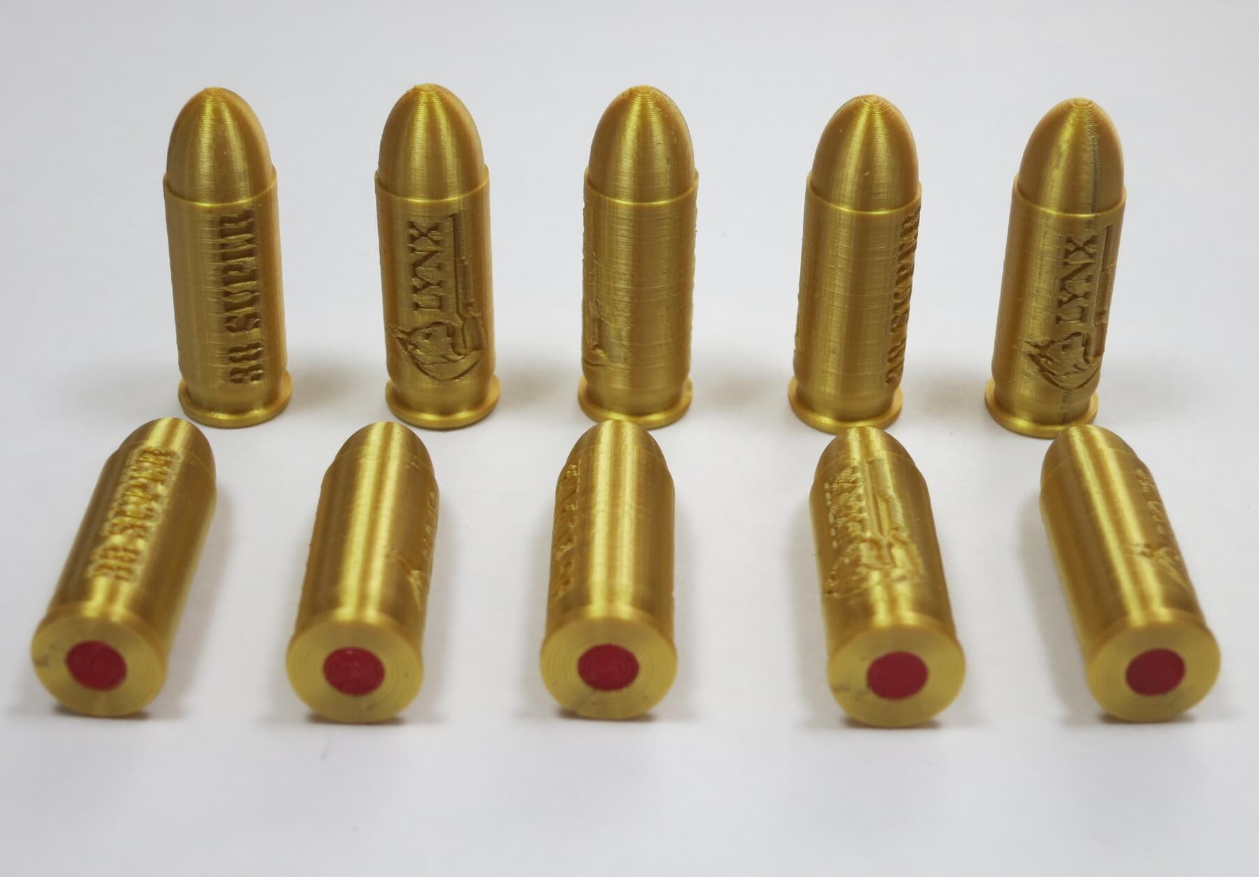 38 Super plastic snap caps gold-4