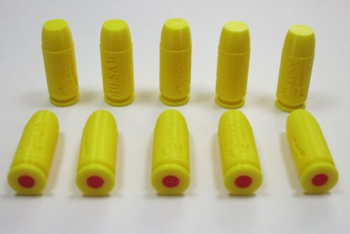 40 S&W plastic snap caps yellow-4